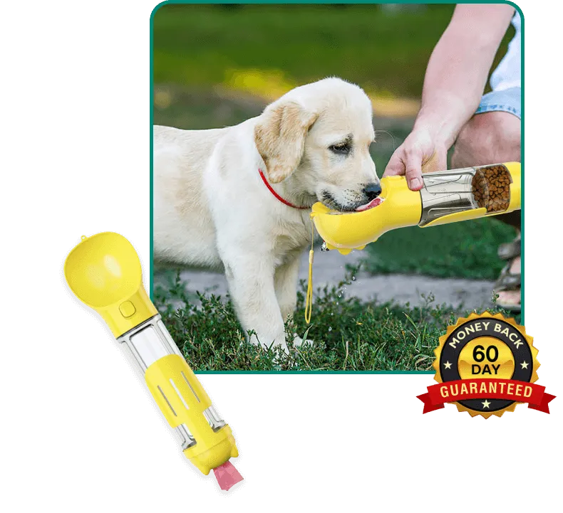 Water Wag 3-in-1 Dog Water Bottle