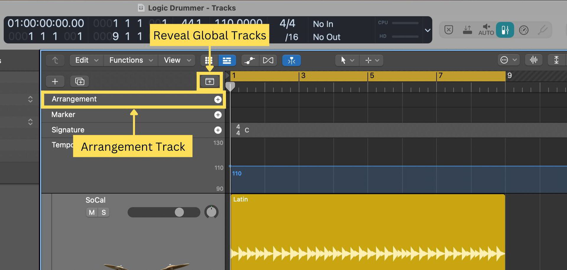 Logic Pro X Working With Drummer Regions
