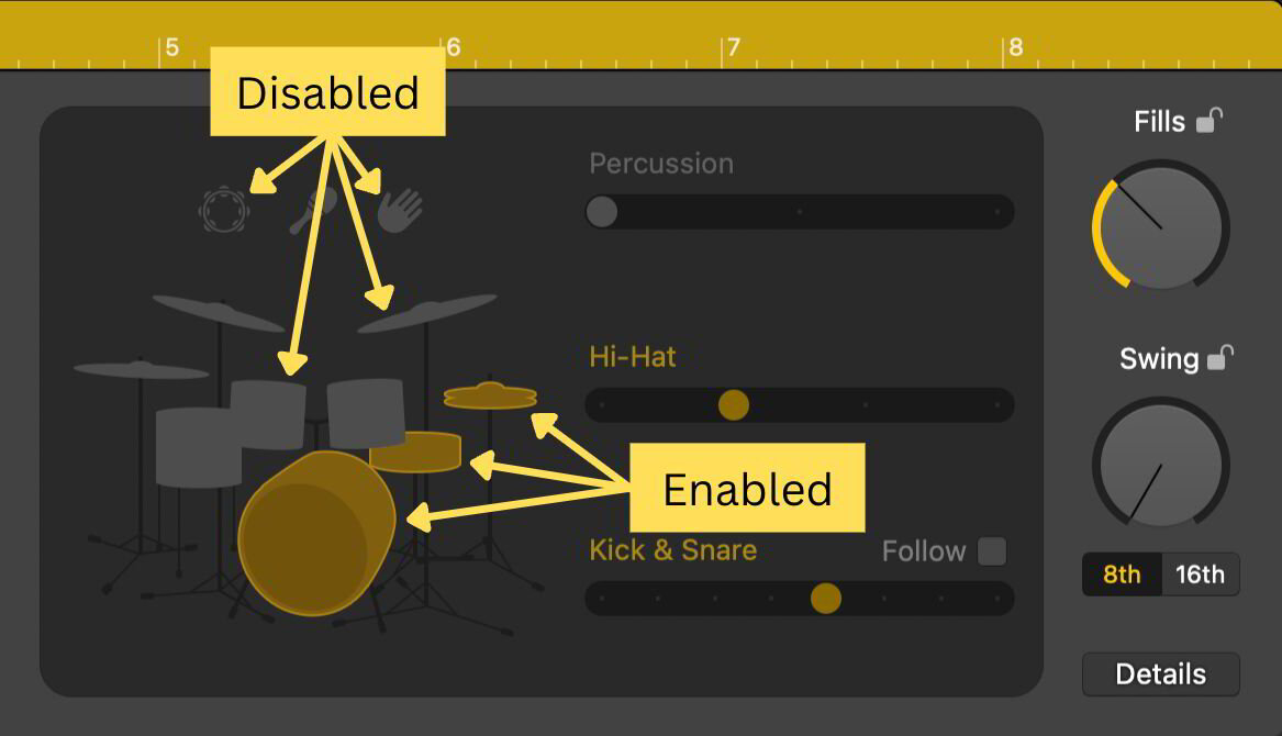 Logic Drummer Understanding Library & Editor