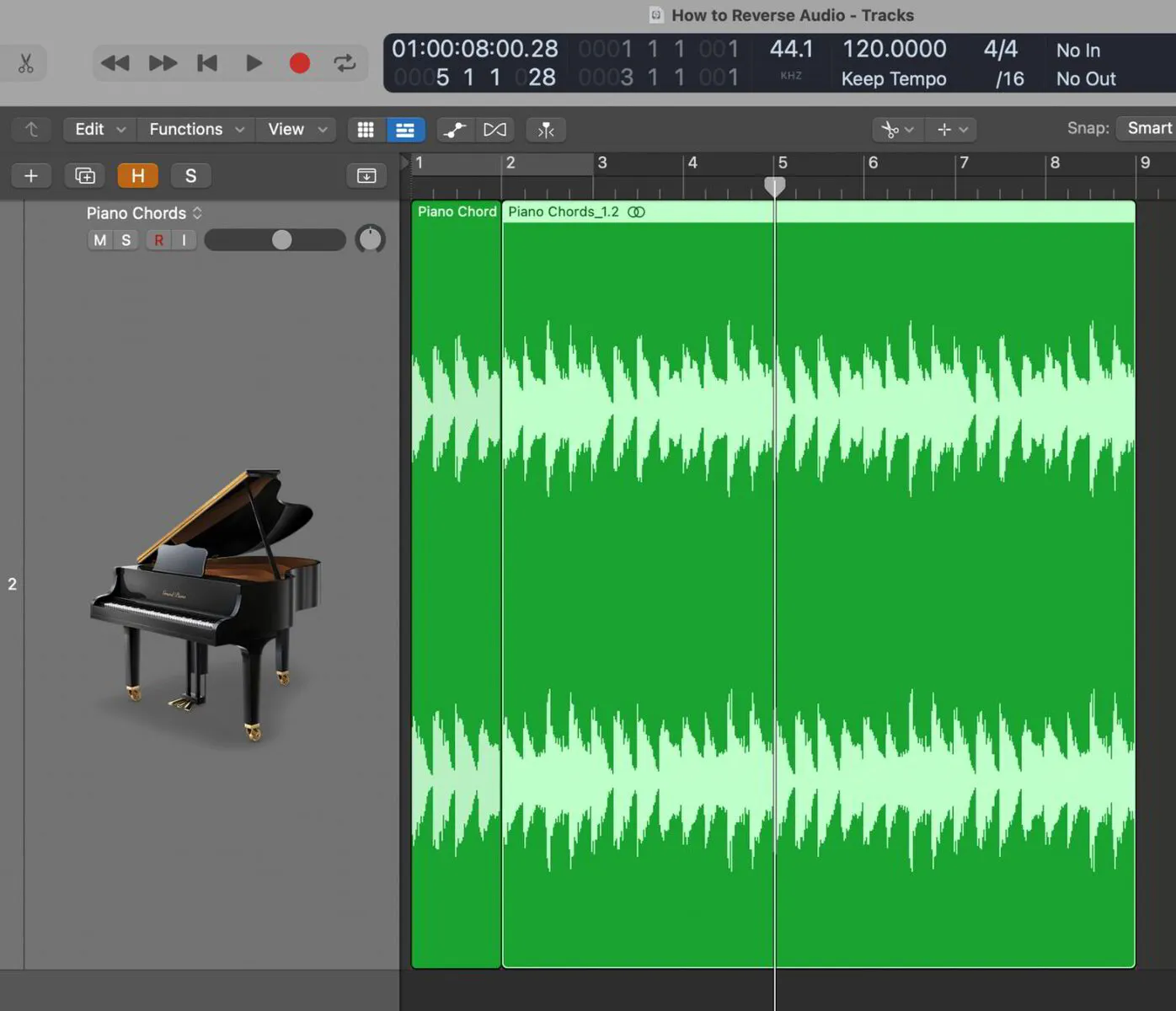 Logic Pro X How To Reverse Audio