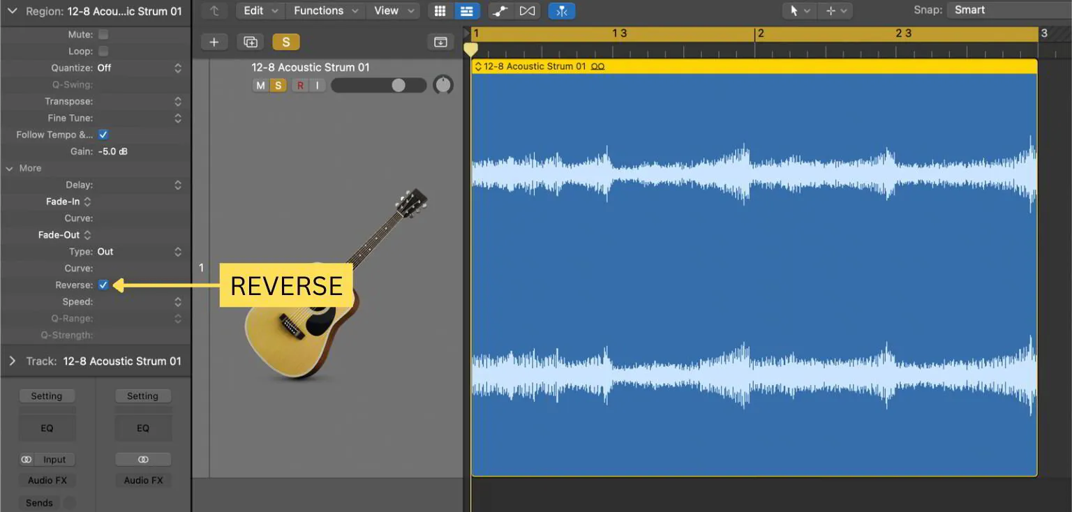 Logic Pro X How To Reverse Audio