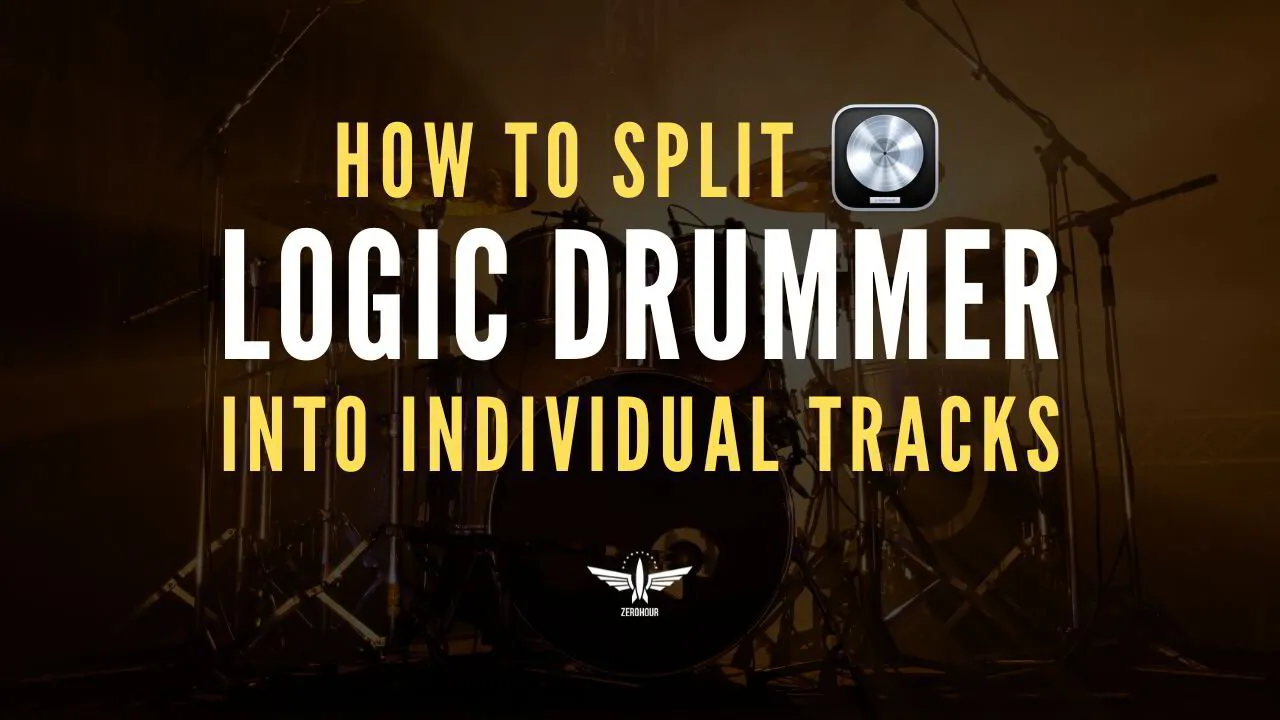 How to Split Logic Drummer into Individual Tracks