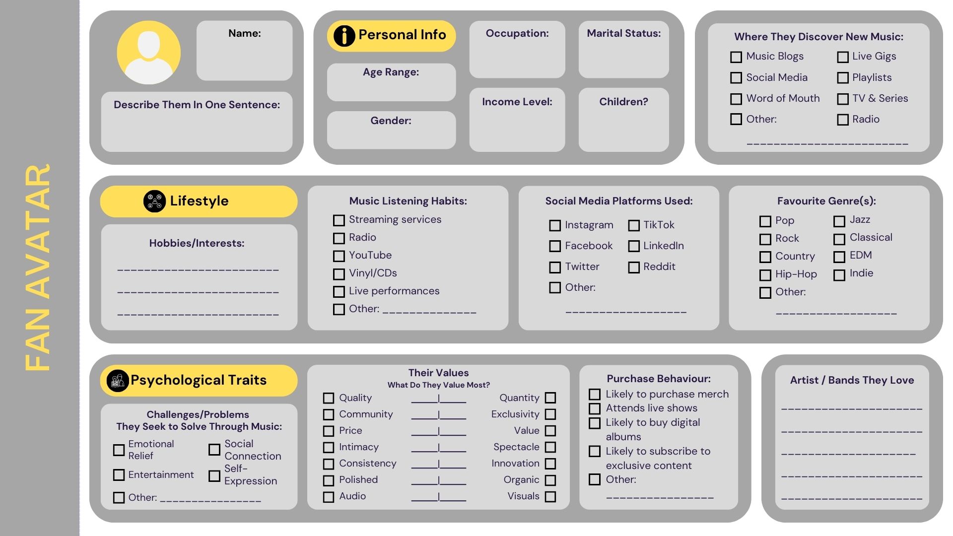 A Guide to Creating Your Fan Avatar