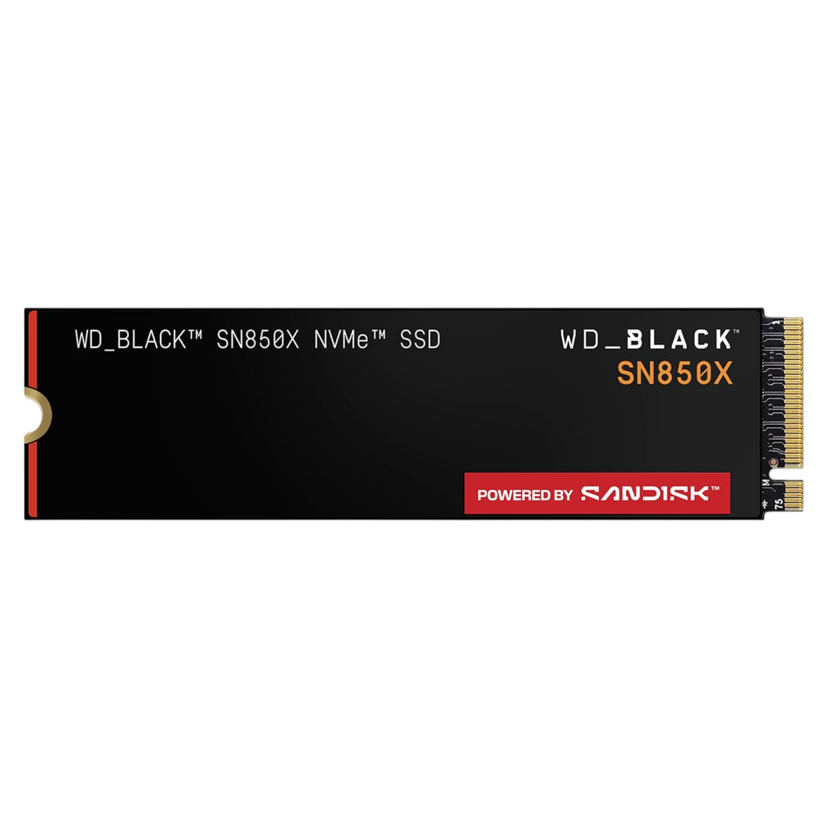 WD_BLACK SN850X 2TB NVMe SSD - M.2 2280, velocidades de lectura de