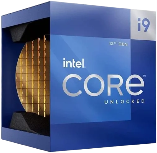 INTEL CORE i9 12900 con 16 núcleos y velocidad de 2,4-5 GHz.