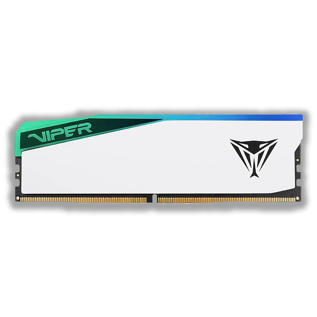 RAM DDR5 16G 5600 PATRIOT VIPER ELITE 5 RGB BLANCA