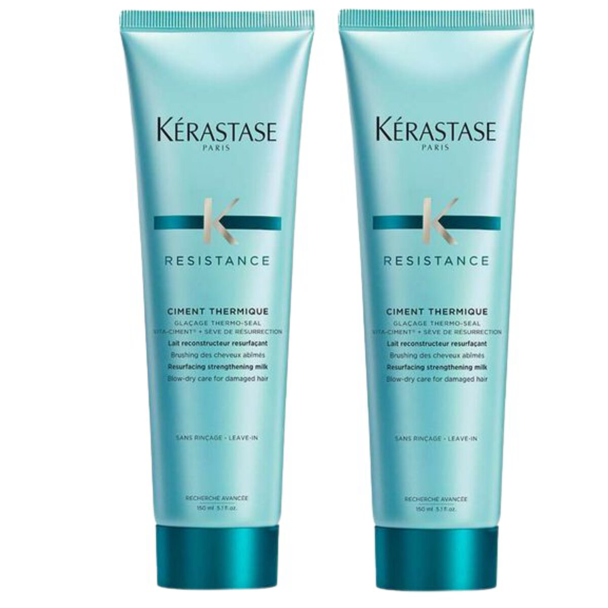 Kérastase Ciment Thermique 150ml 2本セット Pack Kérastase Résistance Ciment Thermique 150ml x2 – Cabello