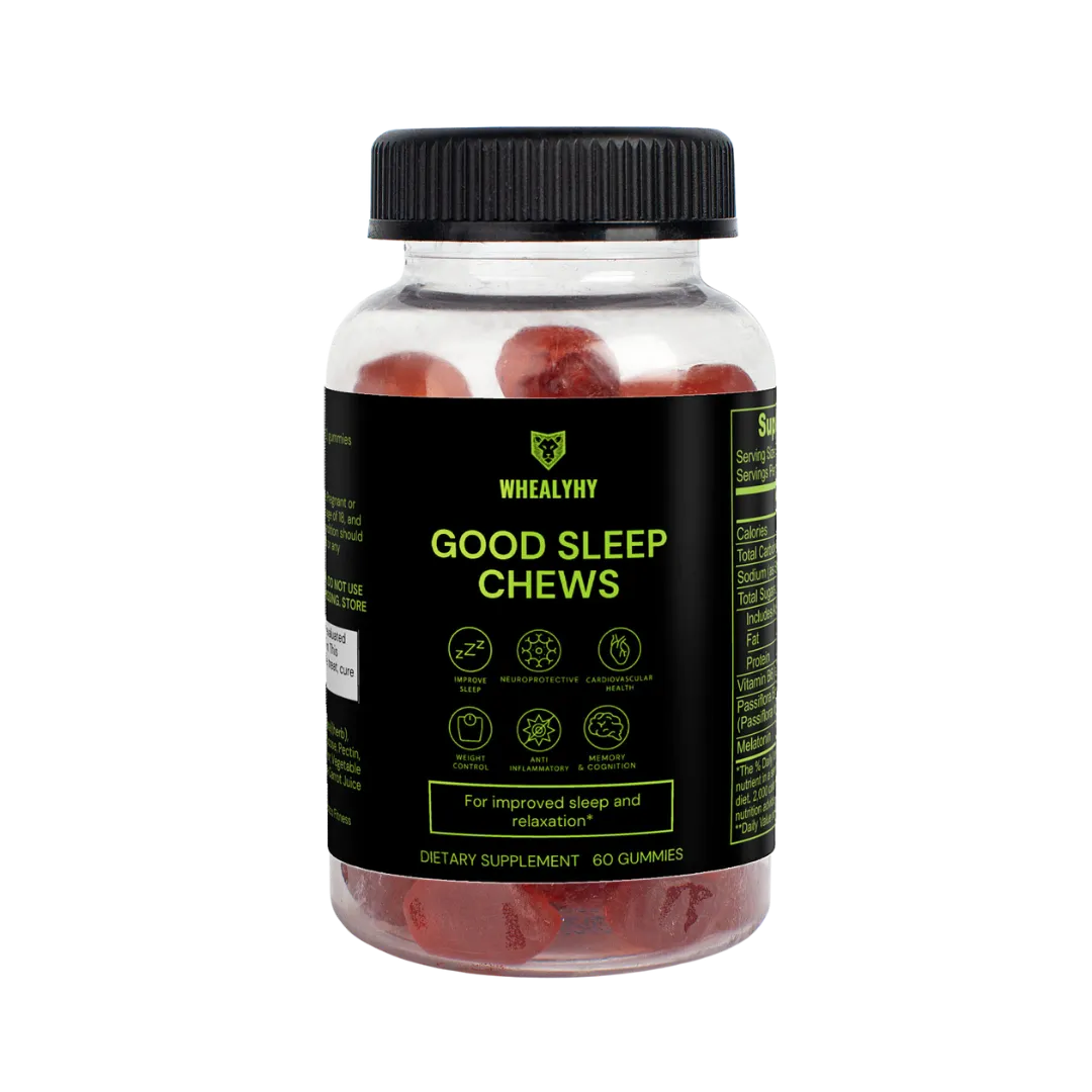 WHEALTHY GOOD SLEEP CHEWS - Natural Sleep Aid
