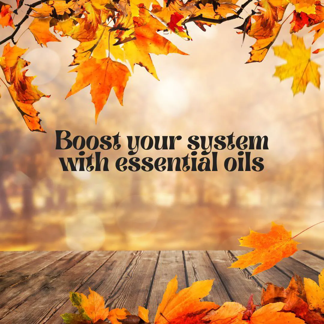 Boost your system with essential oils