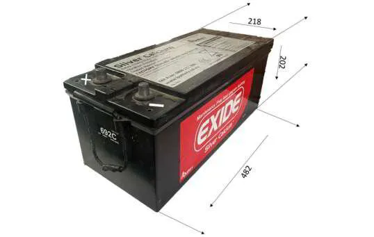 HDM Auto Electrical  692 Truck Battery
