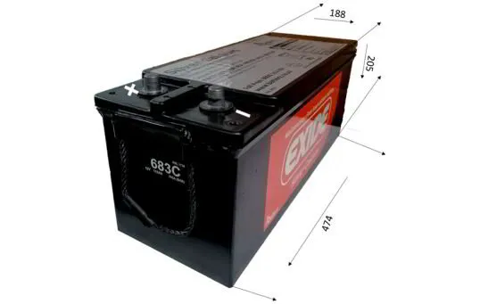 B683 Battery for Heavy Duty Vehicles
