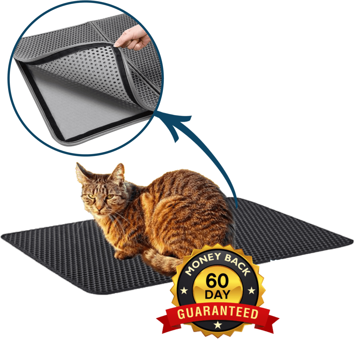 x1 Foldable Litter Mat Save 70