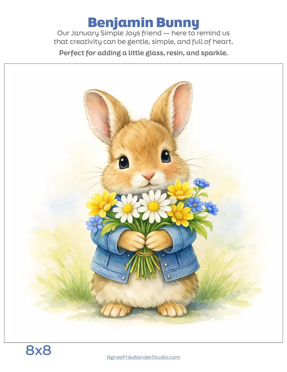 Benjamin Bunny – January Joy Digital Download