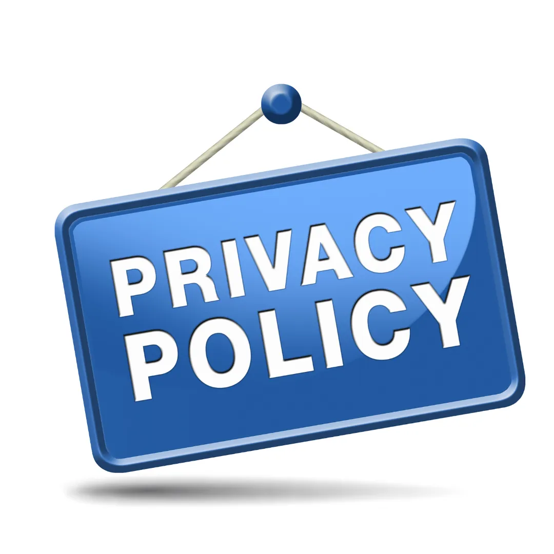 Privacy Policy sign