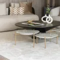 Le Tour Marble Coffee Table - Round