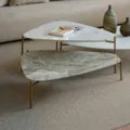 Le Tour Marble Coffee Table - Triangular II