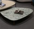 Le Tour Marble Coffee Table - Triangular