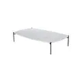 Le Tour Marble Coffee Table - Rectangular