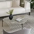 Le Tour Marble Coffee Table - Triangular