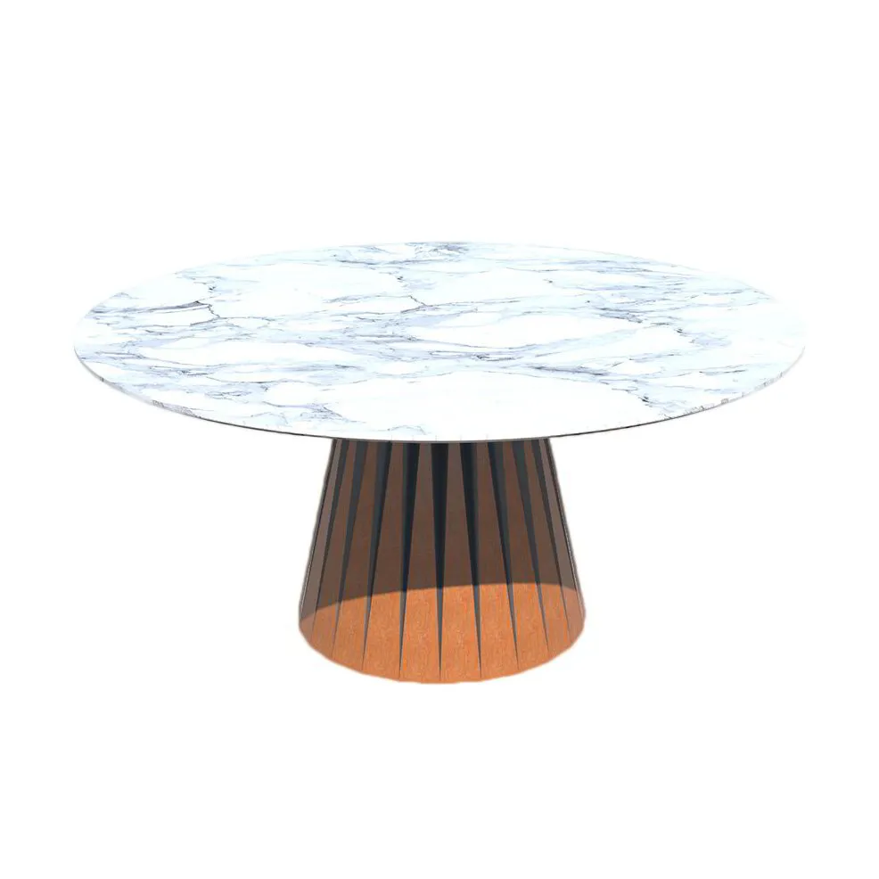 Bourbon Dining Table – Marble Top