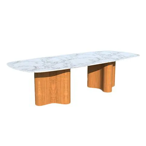 Le Monde Dining Table - Marble Top