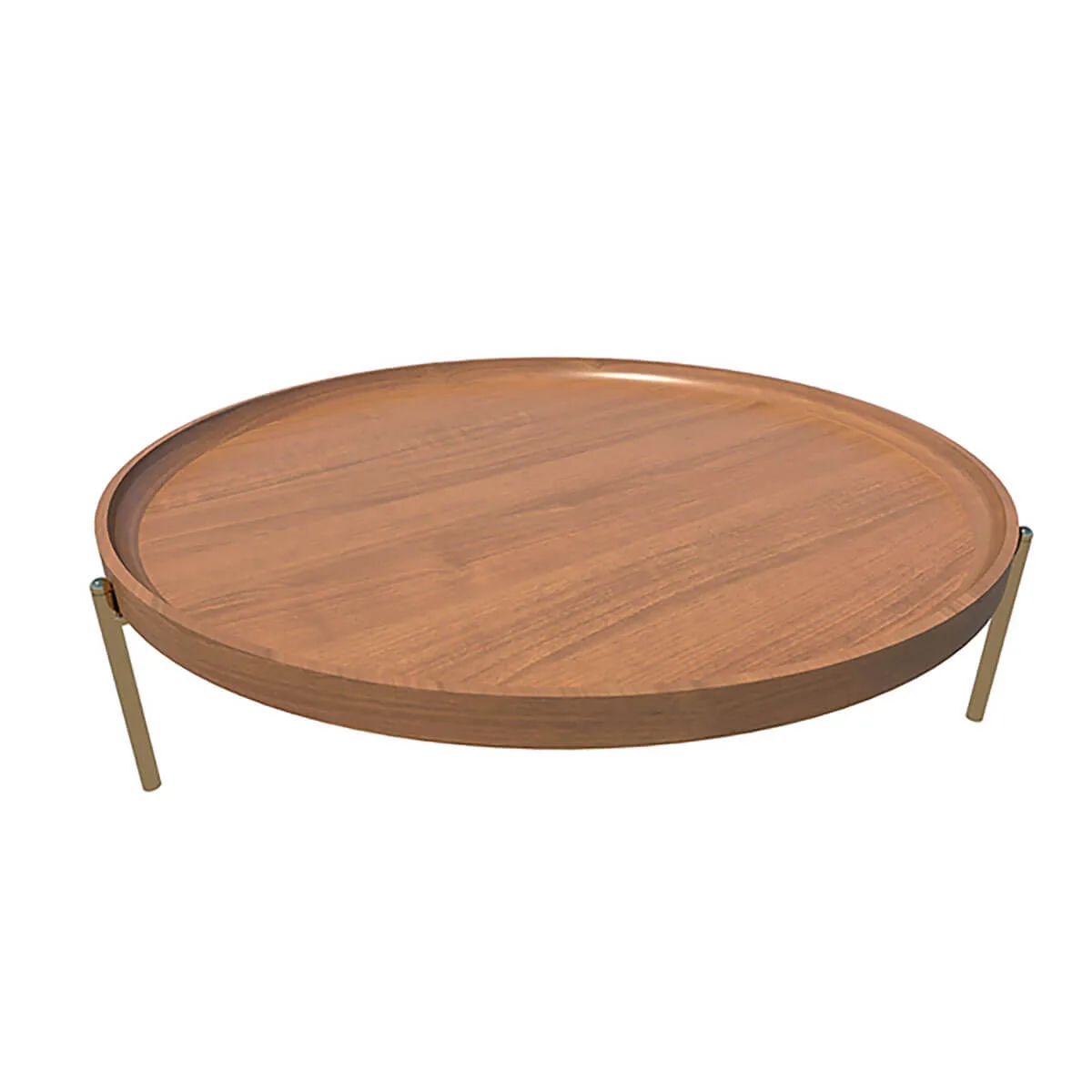 Le Tour Wood Coffee Table - Round