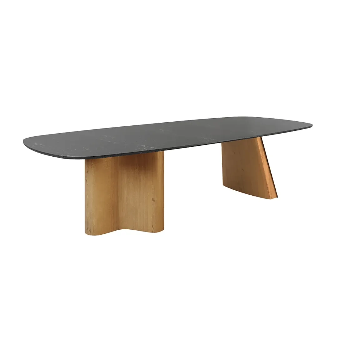 Lumiere Dining Table – Marbel Top