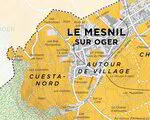 Champagne Map - Le Mesnil-sur-Oger Grand Cru