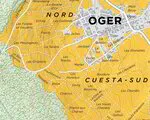 Champagne Map - Oger Grand Cru