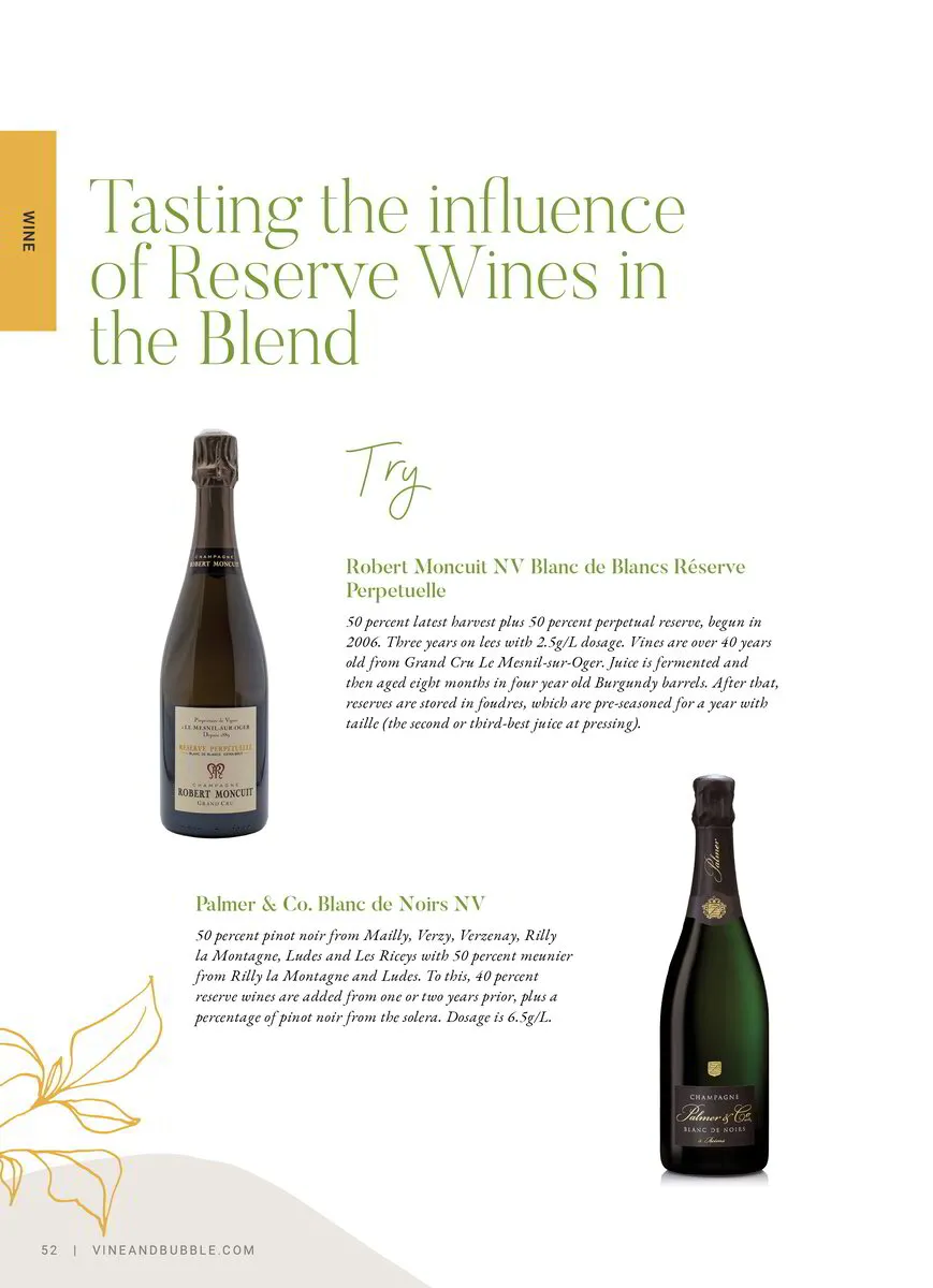 Blending In Champagne's Reserve Wines