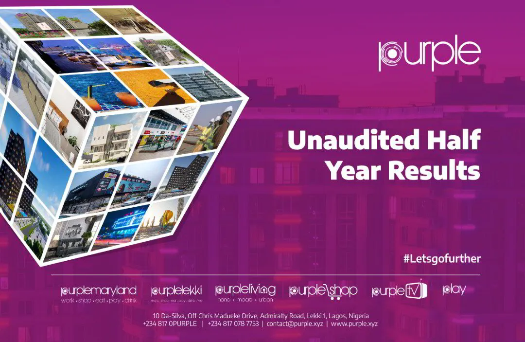 Purple Real Estate Group Releases Its Unaudited Results For The Half Year Ended 30 June 2022
