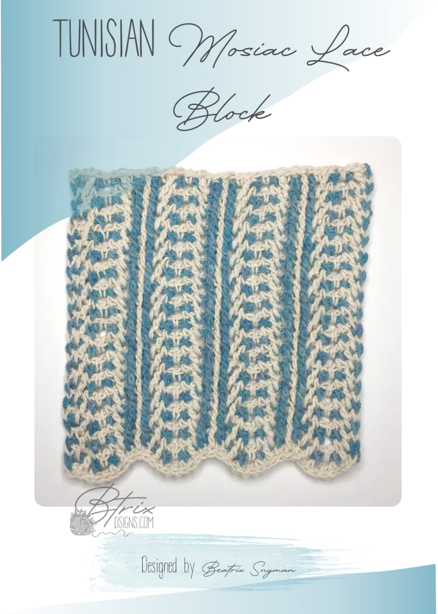 Creating Lace in Tunisian Crochet –