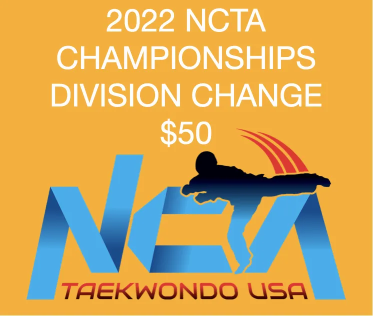 2022 NCTA Championships Division Change Fee