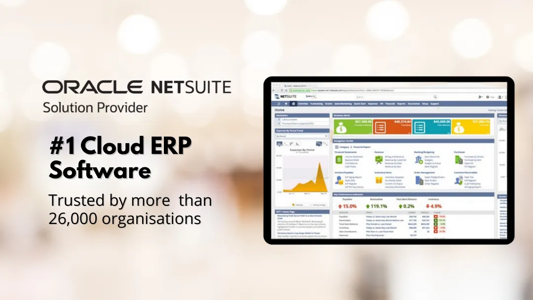 Oracle NetSuite #1 Cloud ERP Software