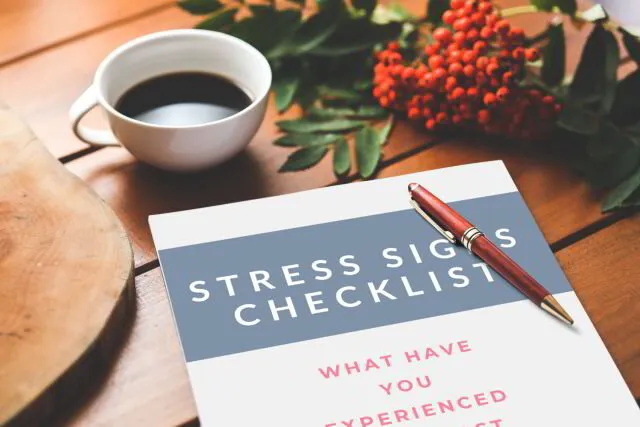 Stress Signs Checklist