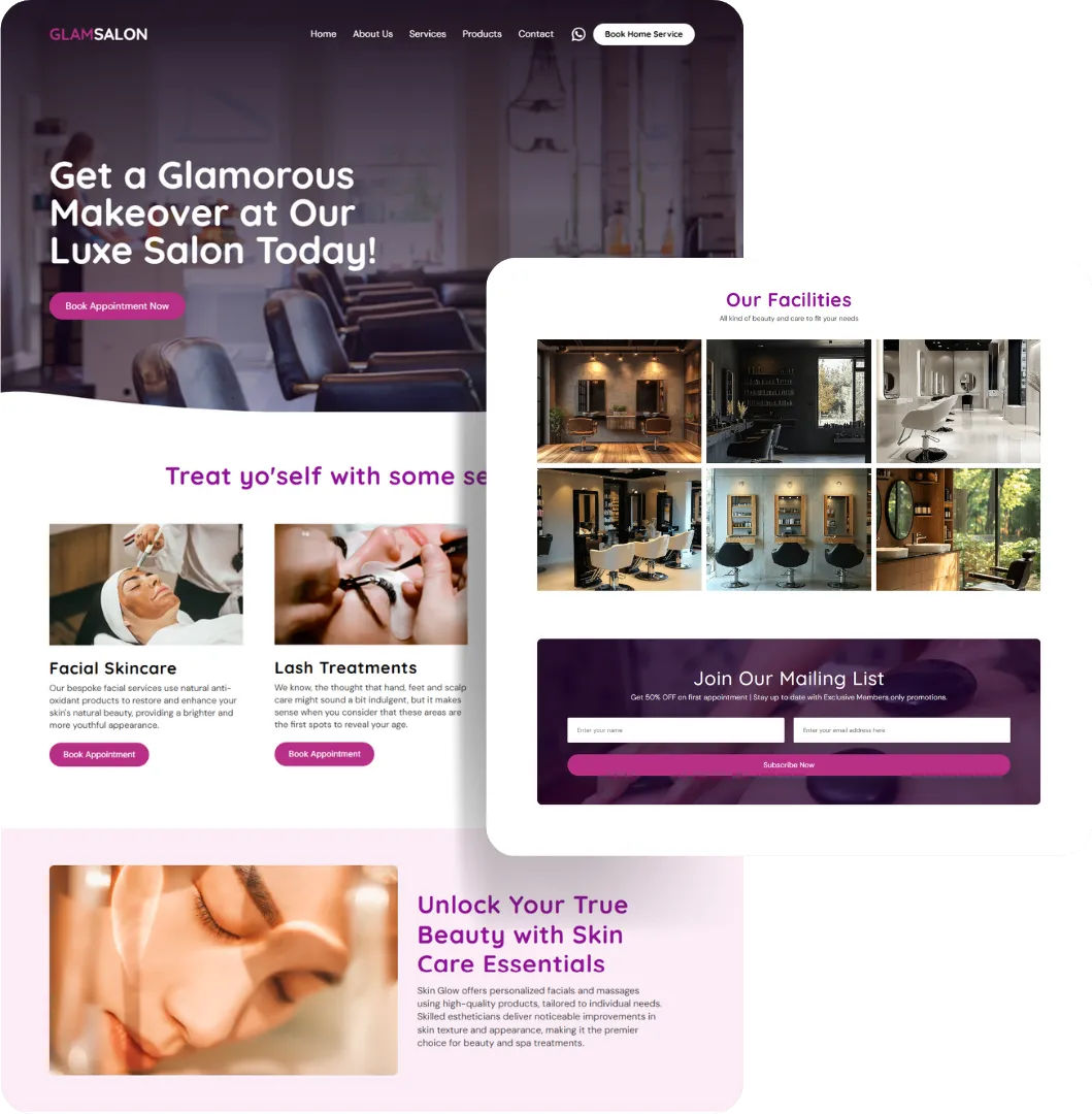 Onstail Website Example 1-Click Install Website for SMEs – Small and Midsize Enterprise