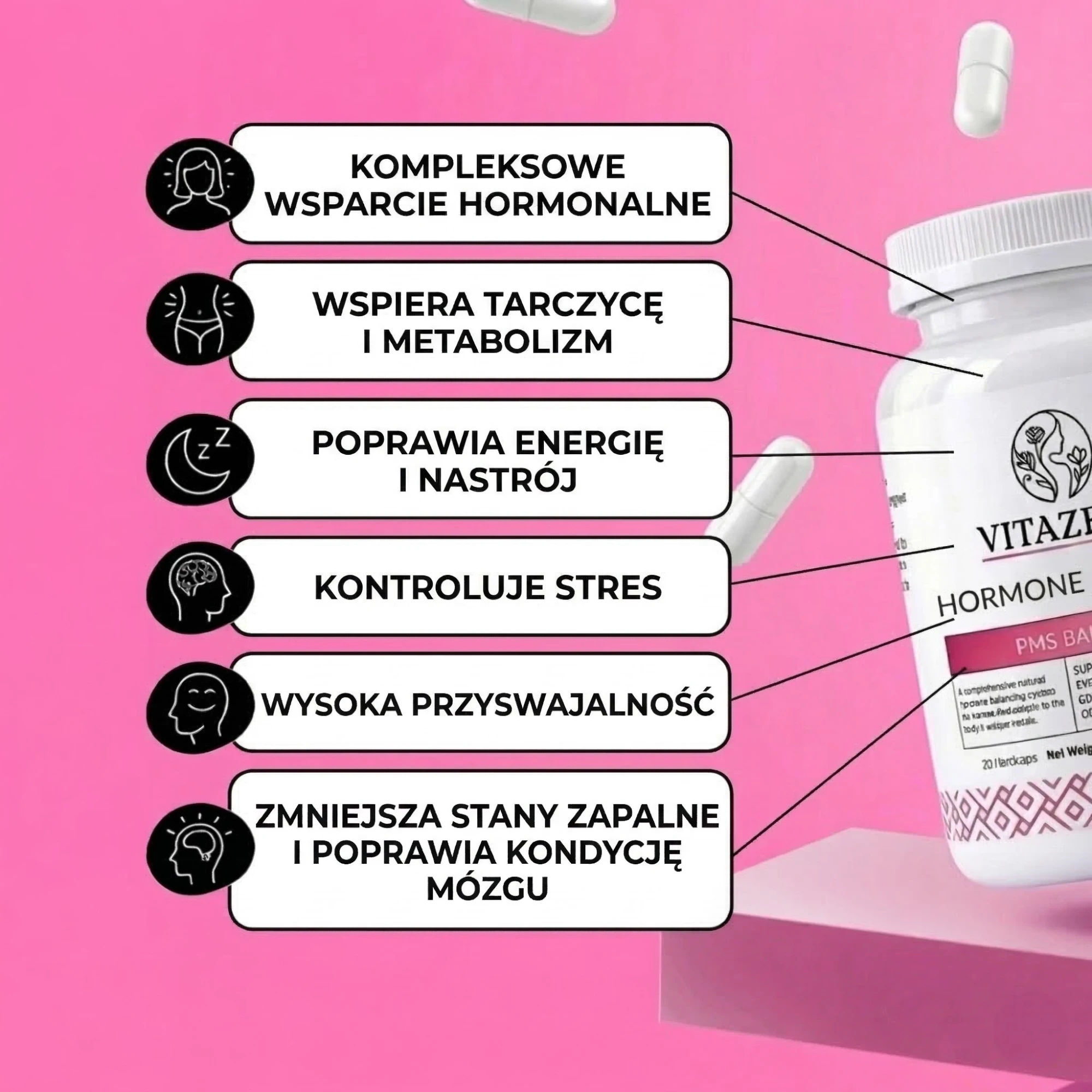 Hormone Control Plus - Wsparcie dla kobiet w menopauzie i perimenopauzie