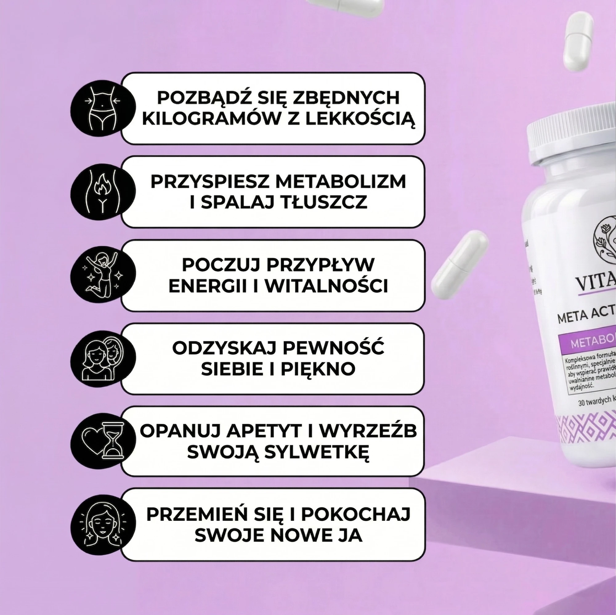 Meta Active Complex - Dla aktywnego metabolizmu dla kobiet powyżej 40. roku życia