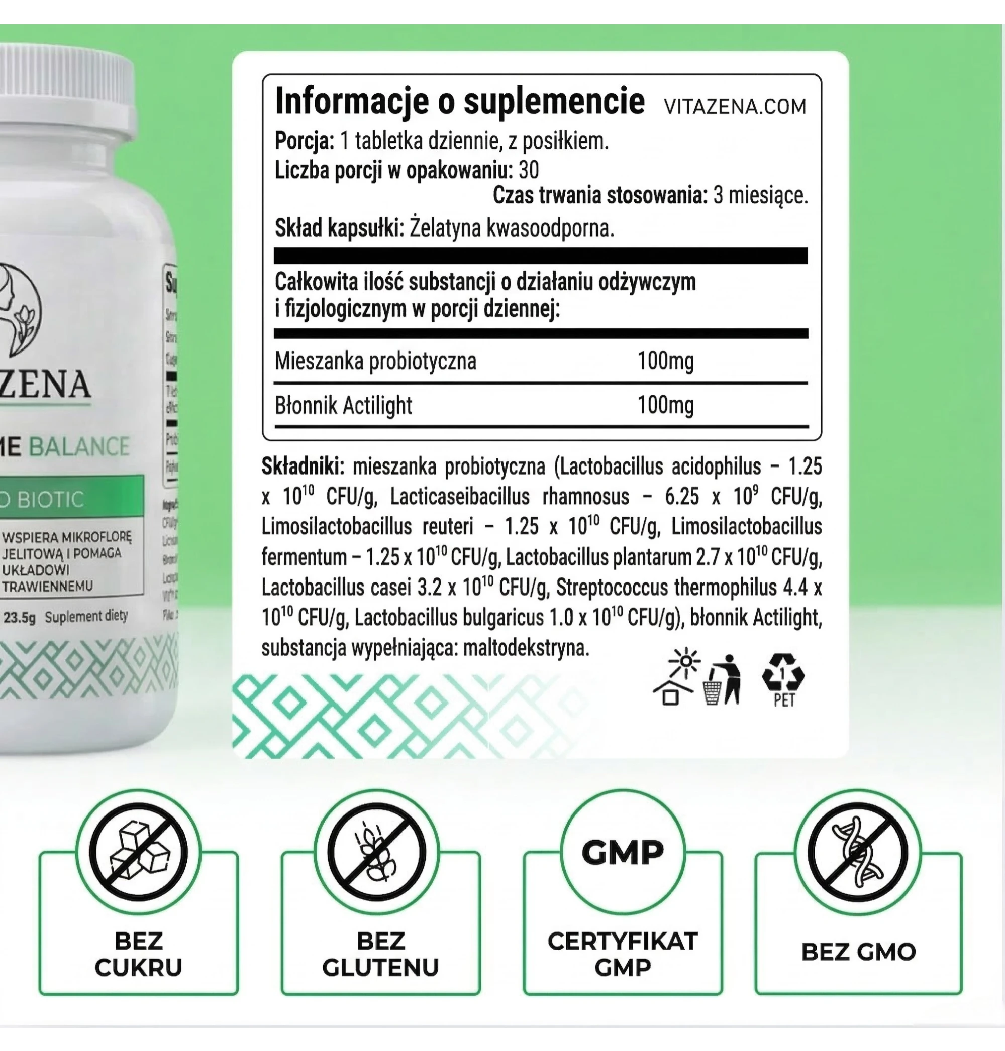 Microbiome Balance - Dla zdrowego trawienia i zrównoważonej flory jelitowej