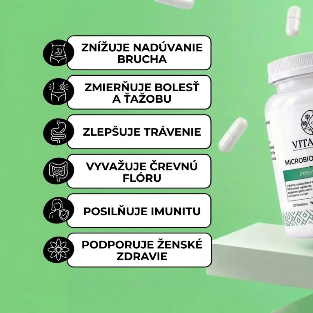 Microbiome Balance - Pre zdravé trávenie a vyváženú črevnú flóru