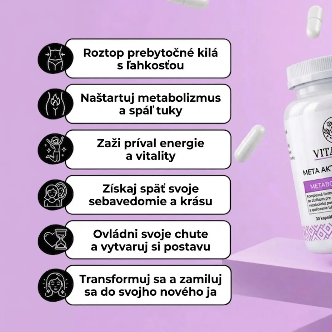 Meta Active Complex - Pre aktívny metabolizmus u žien nad 40 rokov