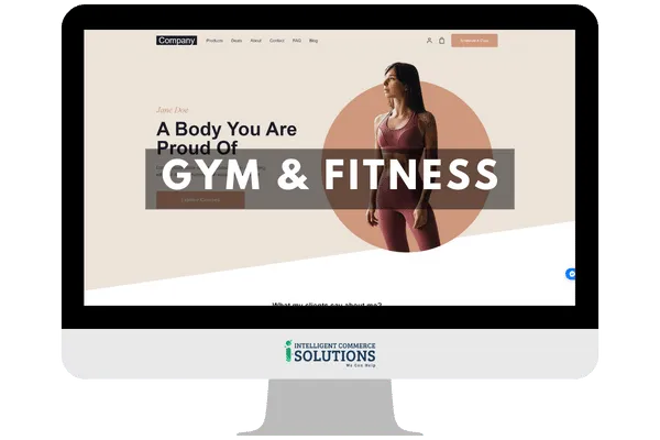 Gym & Fitness Websites