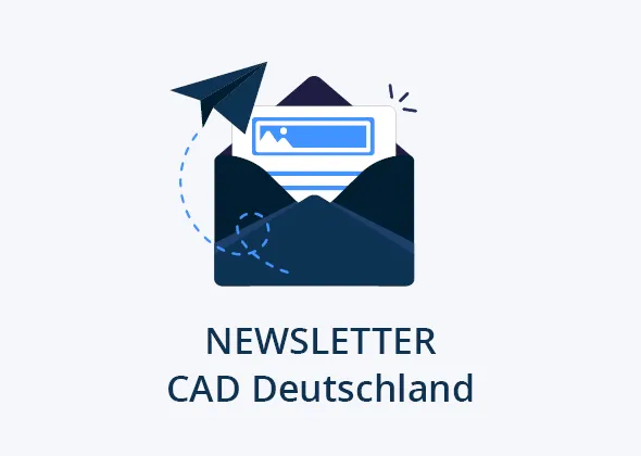 Banner im Newsletter CAD Deutschland 