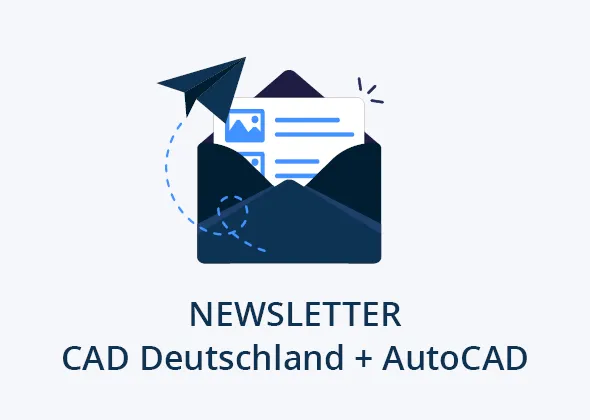 Textanzeige mit Bild im Newsletter CAD Deutschland + AutoCAD Magazin