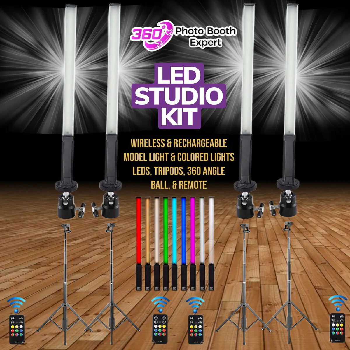 LED Studio Lighting Pack