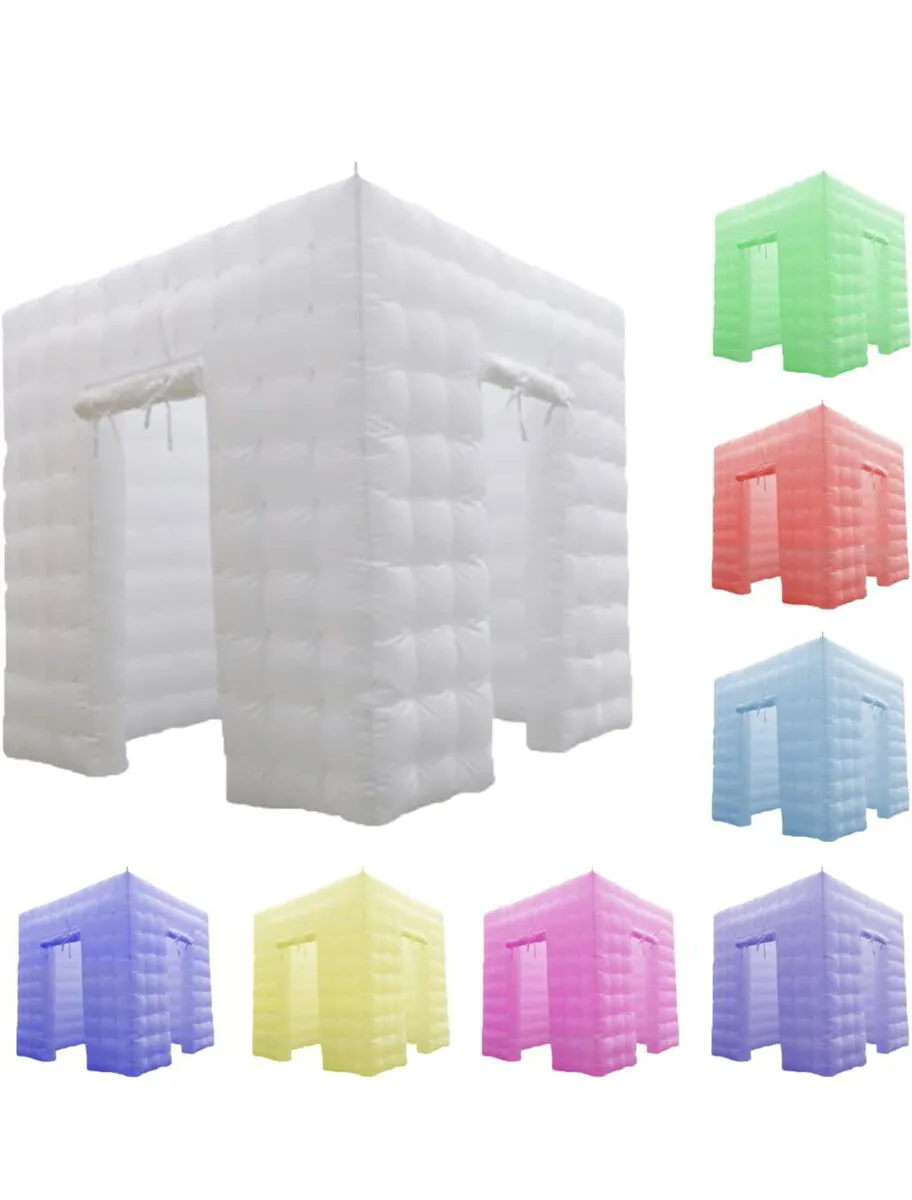 White Inflatable Booth
