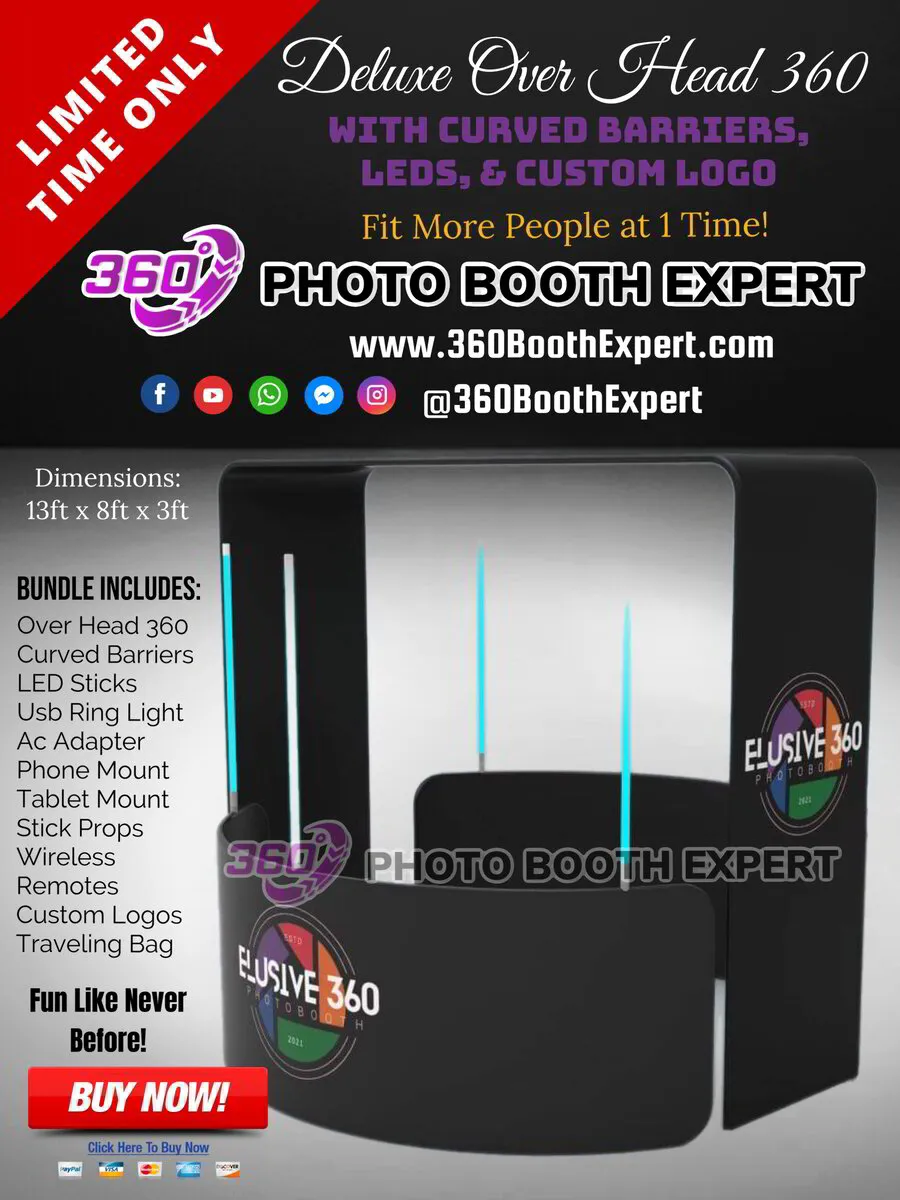 Deluxe Over Head 360 Photo Booth