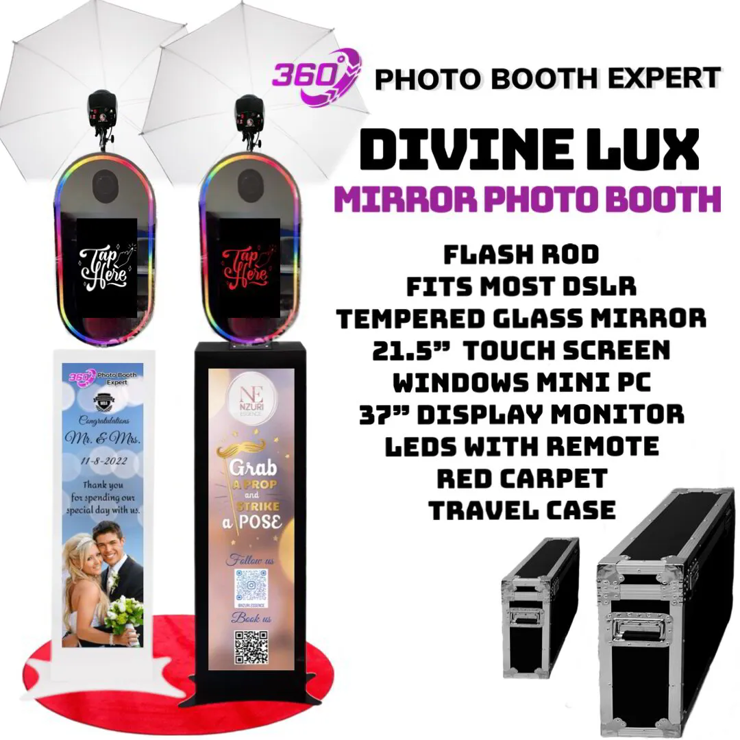 Divine LUX Mirror Photo Booth