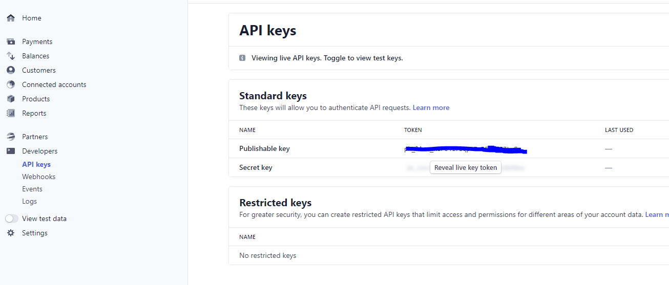 How to connect stripe?