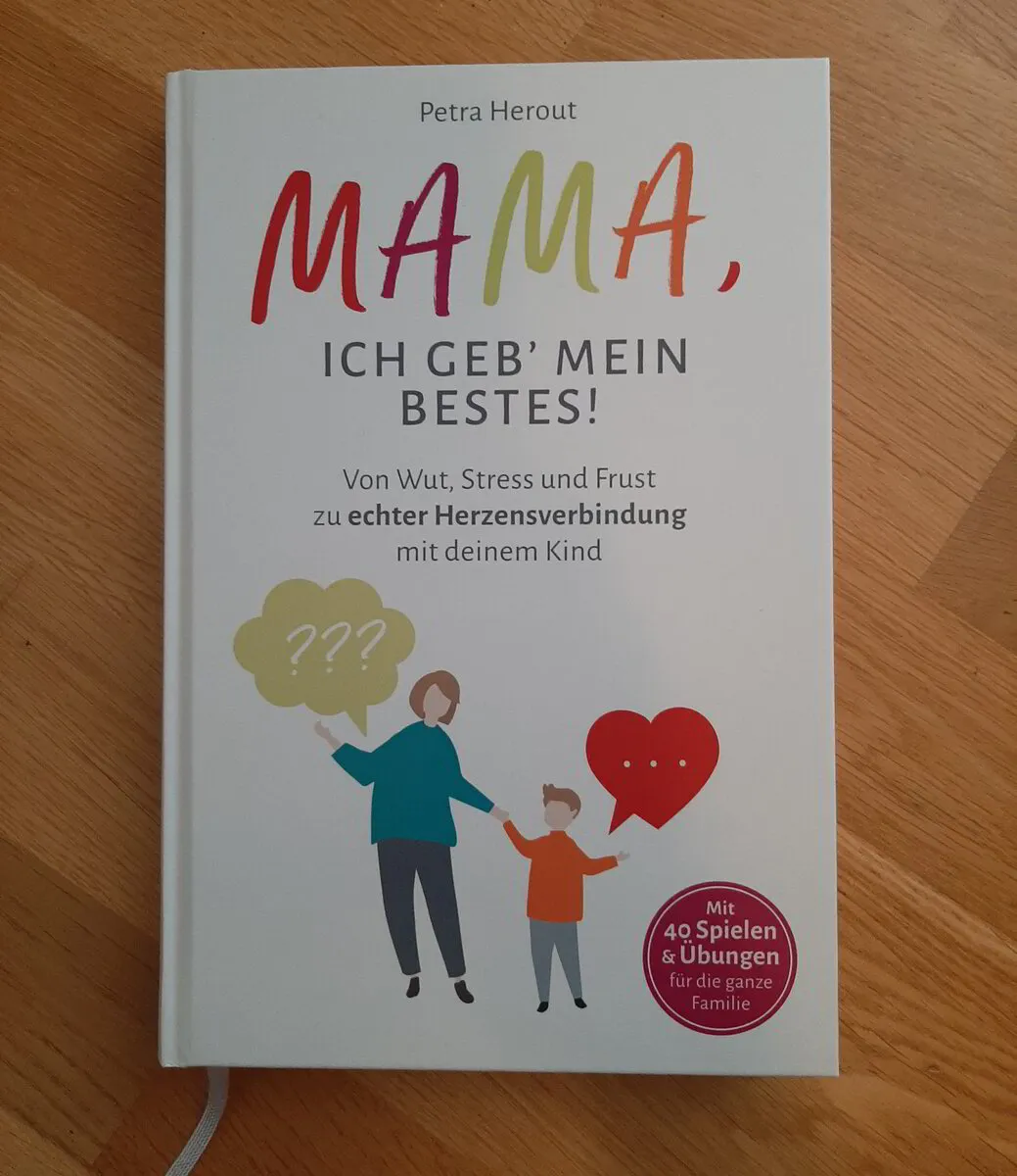 Signiertes Hardcover-Buch "MAMA, ICH GEB' MEIN BESTES!"